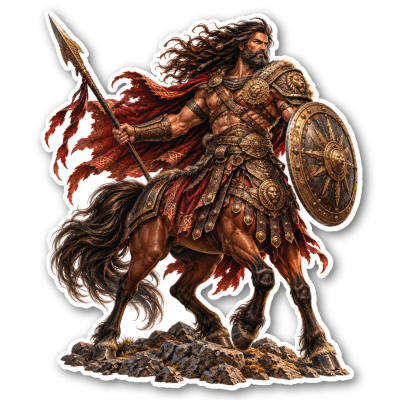 Aufkleber Zentaur