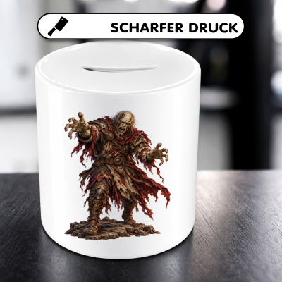 Spardose mit dem Motiv Zombie - Ansicht 5