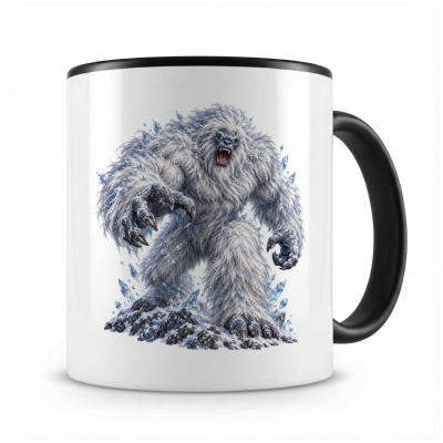 Tasse mit  Yeti 