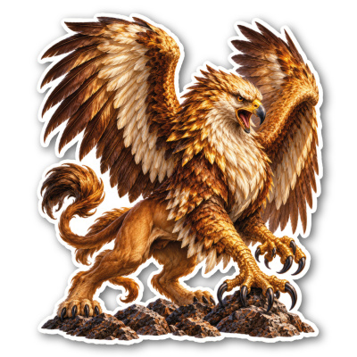 Aufkleber Vogelgreif
