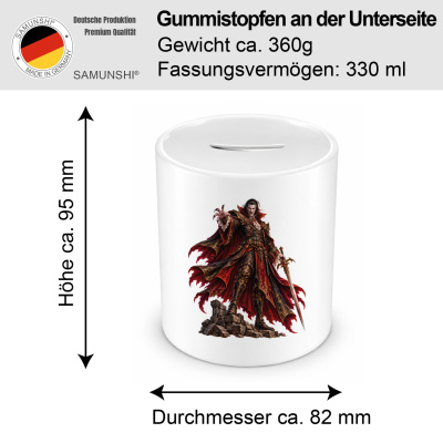 Spardose mit dem Motiv Vampir - Ansicht 2
