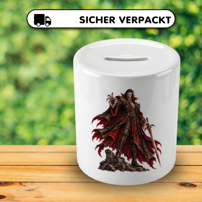 Spardose mit dem Motiv Vampir - Ansicht 4