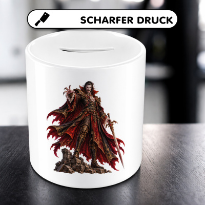 Spardose mit dem Motiv Vampir - Ansicht 5