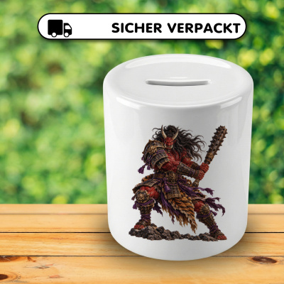 Spardose mit dem Motiv Oni - Ansicht 4