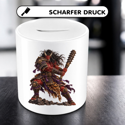 Spardose mit dem Motiv Oni - Ansicht 5