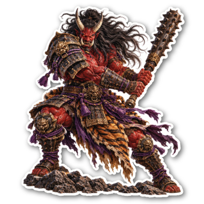 Aufkleber Oni