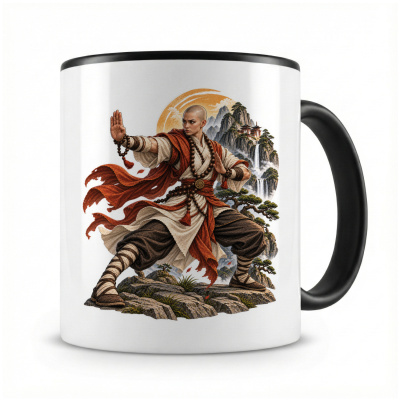 Tasse mit  M�nchin 