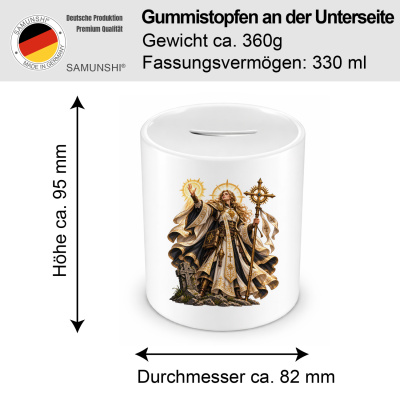 Spardose mit dem Motiv Priesterin - Ansicht 2