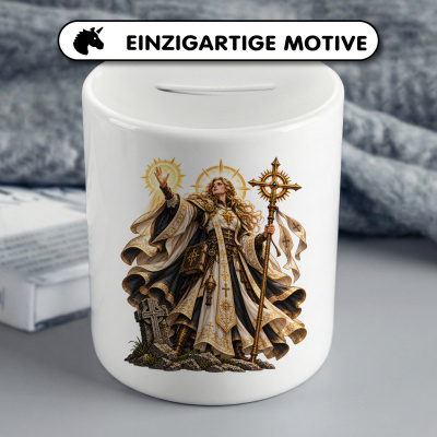 Spardose mit dem Motiv Priesterin - Ansicht 3