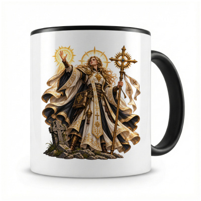 Tasse mit  Priesterin 