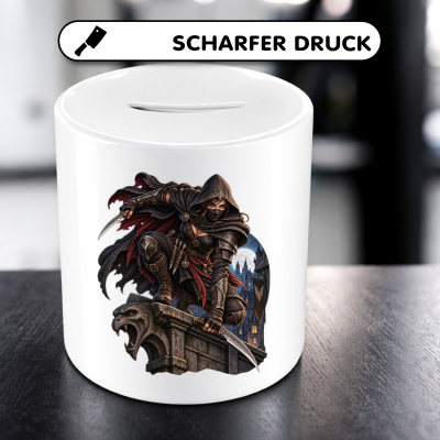 Spardose mit dem Motiv Schurkin - Ansicht 5