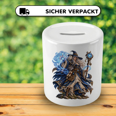 Spardose mit dem Motiv Wassermagerin - Ansicht 4