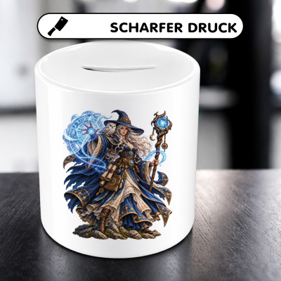 Spardose mit dem Motiv Wassermagerin - Ansicht 5