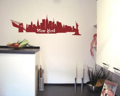 Wandsticker New York Skyline Sonderangebot