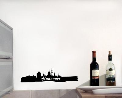 Wandsticker Hannover Skyline