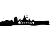 Wandsticker Hannover Skyline Sonderangebot