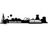 Wandsticker Gelsenkirchen Skyline Sonderangebot