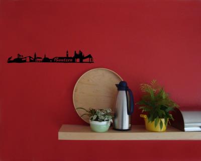 Wandsticker Bautzen Skyline