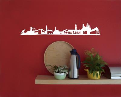 Wandsticker Bautzen Skyline - Ansicht 3