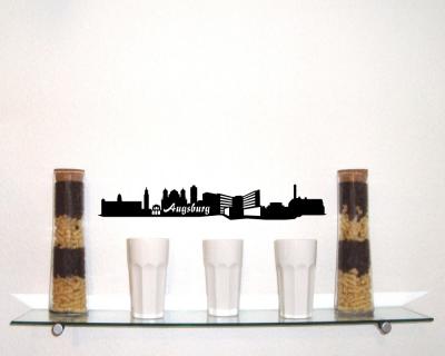 Wandsticker Augsburg Skyline Sonderangebot