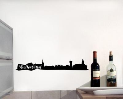 Wandsticker Wolfenbttel Skyline Sonderangebot