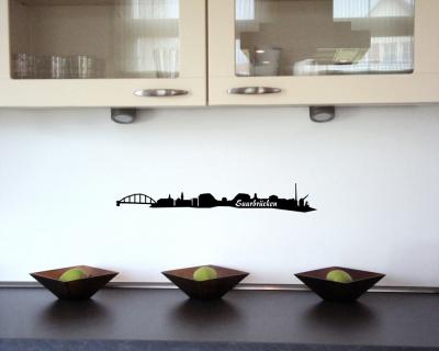 Wandsticker Saarbrcken Skyline Sonderangebot