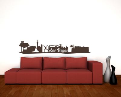 Wandsticker Las Vegas Skyline - Ansicht 3