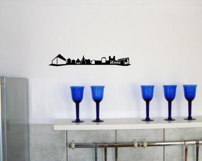 Wandsticker Unna Skyline