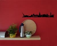 Wandsticker Rostock Skyline