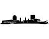 Wandsticker Ludwigshafen Skyline Sonderangebot