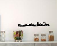 Wandsticker Essen Skyline