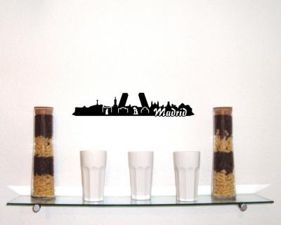 Wandsticker Madrid Skyline Sonderangebot