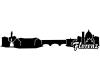 Wandsticker Florenz Skyline Sonderangebot