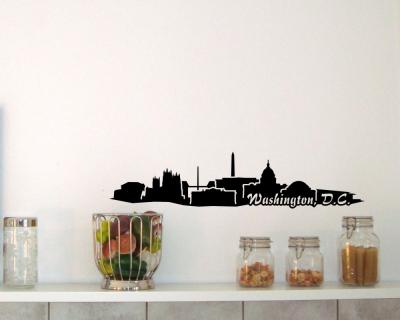 Wandsticker Washington, D.C. Skyline Sonderangebot