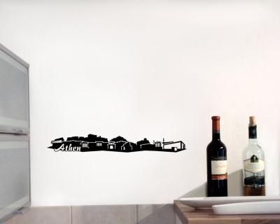 Wandsticker Athen Skyline