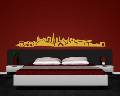 Wandsticker Dubai Skyline Sonderangebot