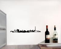 Wandtattoo Herne Skyline schwarz 30x5,9cm