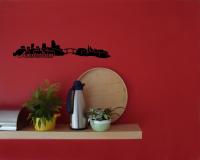 Wandtattoo Amsterdam Skyline 30x5,4cm