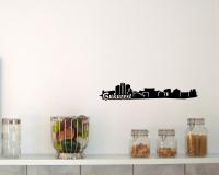 Wandtattoo Bukarest Skyline 30x5,2cm