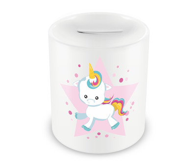 Spardose mit dem Motiv Ses Baby Einhorn