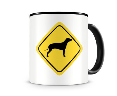 Tasse mit dem Motiv Rhodesian Ridgeback Warnschild