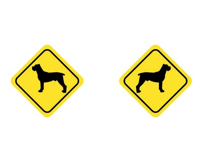 Tasse mit dem Motiv Cane Corso Warnschild - Ansicht 2