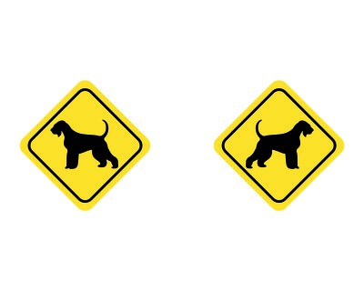 Tasse mit dem Motiv Riesenschnauzer Warnschild - Ansicht 2