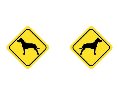 Tasse mit dem Motiv Dogo Argentino Warnschild - Ansicht 2