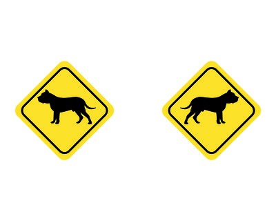 Tasse mit dem Motiv Dogo Canario Warnschild - Ansicht 2